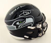 Earl Thomas Signed Seahawks Mid-Size SpeedFlex Helmet With Visor Inscribed "Legion of Boom" (Beckett) at PristineAuction.com
