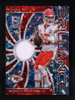 Patrick Mahomes II 2024 Panini Spectra Brilliance Materials Neon Blue #3 #2/50 at PristineAuction.com