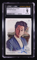 Ben Schwartz Signed 2019 Topps Allen & Ginter #173 (CGC 9 | Autograph Graded CGC 10) at PristineAuction.com