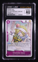 Taz Skylar Signed 2024 Vinsmoke Sanji One Piece 500 Years in the Future C #OP07-061 (CGC | Autograph Graded CGC 9) at PristineAuction.com