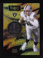 Maxx Crosby 2024 Select Sparks Materials Prizm Gold #33 #8/10 at PristineAuction.com