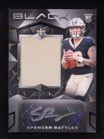 Spencer Rattler 2024 Panini Black Royal #203 Jersey Autograph #40/150 at PristineAuction.com