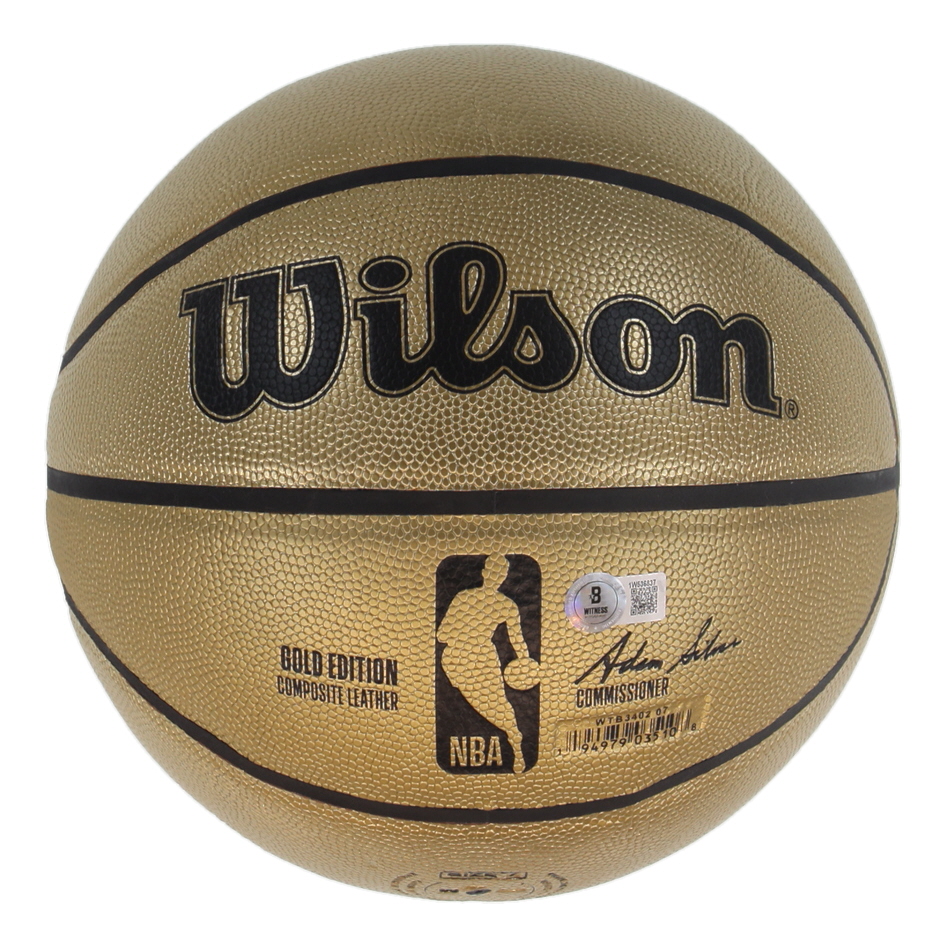 Magic Johnson Signed NBA Basketball (Beckett) at PristineAuction.com Magic Johnson Signed NBA Basketball (Beckett) at PristineAuction.com