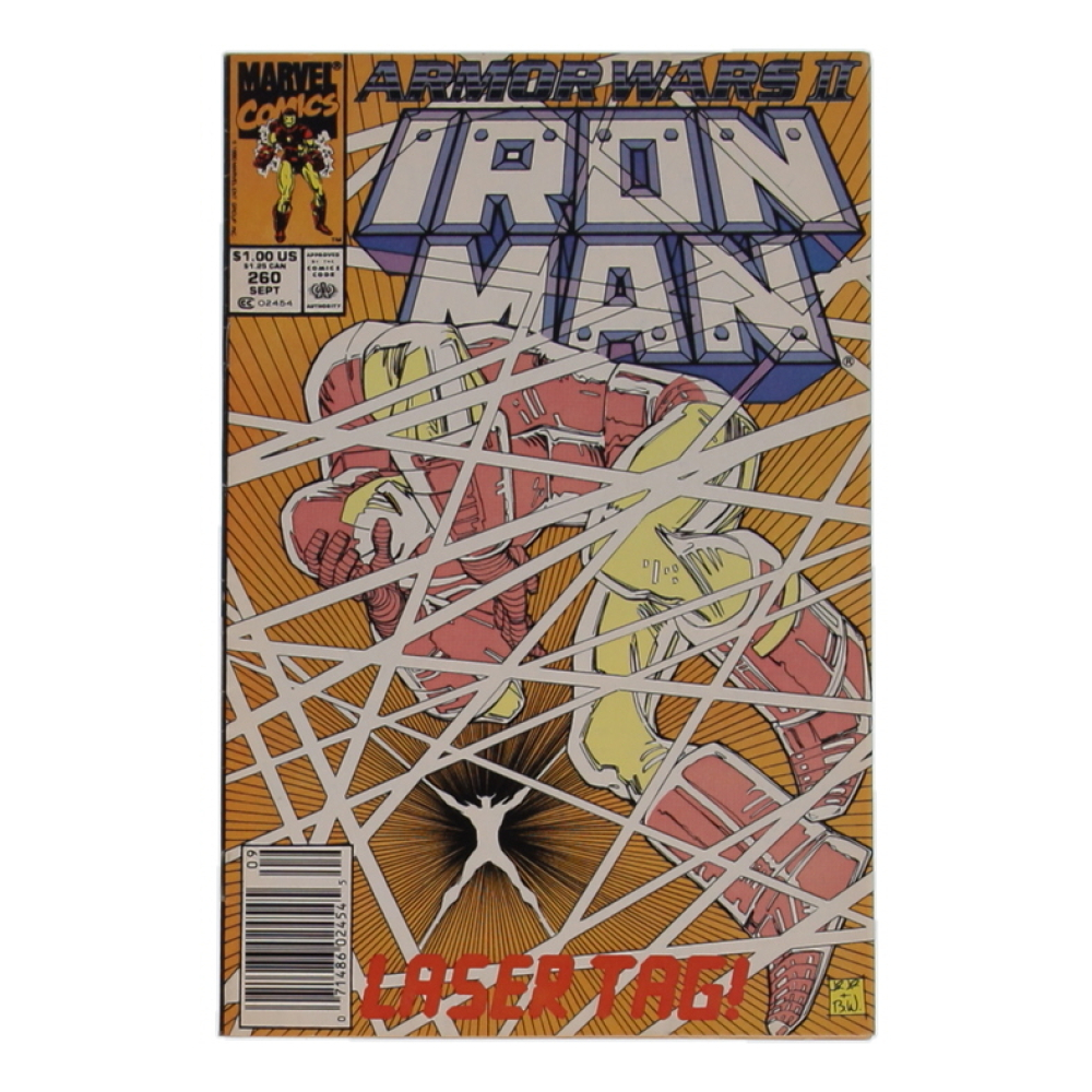 1990 "Iron Man" Issue #260 Marvel Comic Book at PristineAuction.com