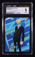 Taz Skylar Signed Sanji Custom Signature Card (CGC 9 | Autograph Graded CGC 9) at PristineAuction.com