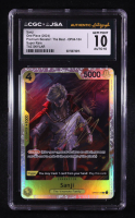 Taz Skylar Signed 2024 Sanji One Piece Premium Booster: The Best #OP04-104 (CGC 10 | Autograph Graded CGC 10) at PristineAuction.com
