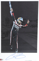 Connor Zilisch Signed LE "2024 Mission 200 at The Glen Debut Victory" 12x18 Print (PA) at PristineAuction.com