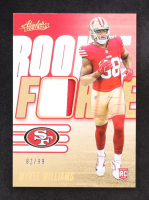 Mykel Williams 2025 Absolute Rookie Force Jerseys Gold #16 RC #82/99 at PristineAuction.com