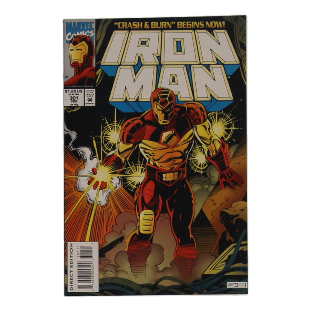 1994 "Iron Man" Issue #301 Marvel Comic Book at PristineAuction.com