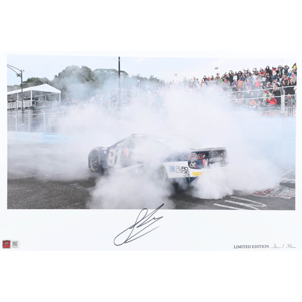 Shane van Gisbergen Signed LE "2023 Grant Park 220 Victory" 12x18 Print (PA) at PristineAuction.com