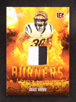 Chase Brown 2025 Absolute Absolute Burners Jerseys Holo Silver #13 #49/49 at PristineAuction.com