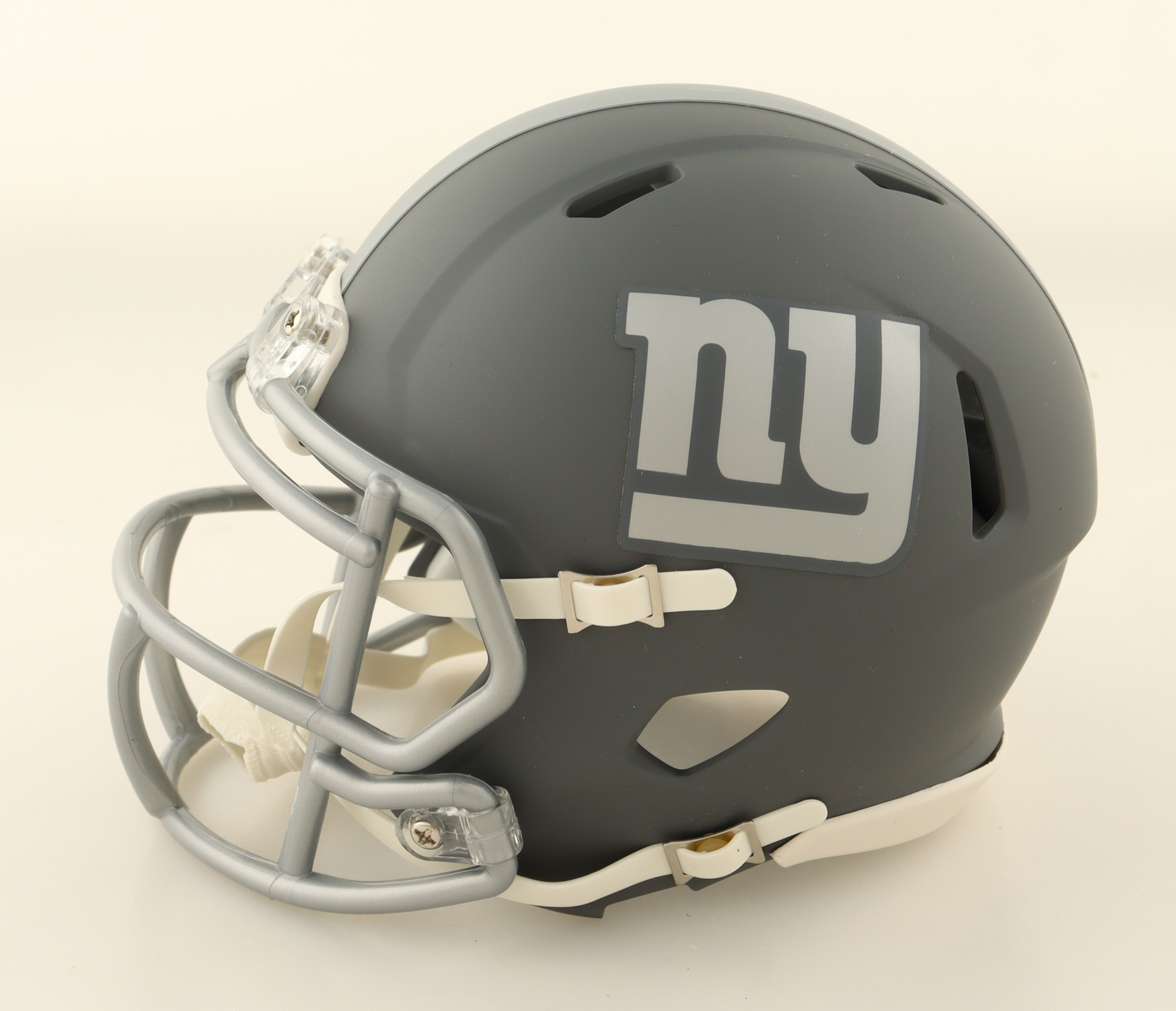 Lawrence Taylor Signed Giants Slate Alternate Speed Mini Helmet (JSA) at PristineAuction.com Lawrence Taylor Signed Giants Slate Alternate Speed Mini Helmet (JSA) at PristineAuction.com