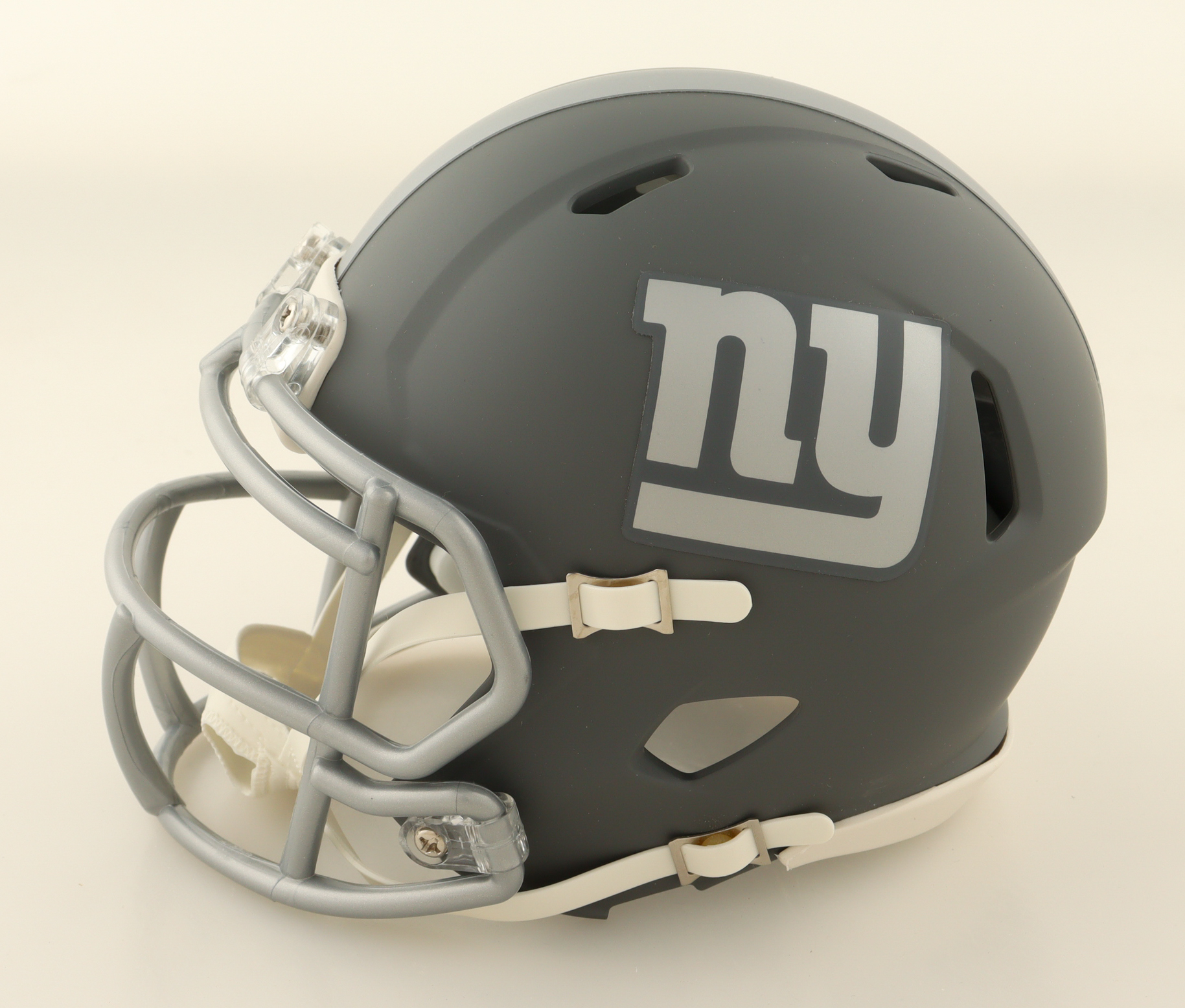 Lawrence Taylor Signed Giants Slate Alternate Speed Mini Helmet (JSA) at PristineAuction.com Lawrence Taylor Signed Giants Slate Alternate Speed Mini Helmet (JSA) at PristineAuction.com