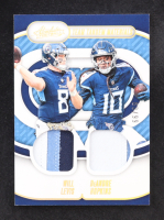 Will Levis / DeAndre Hopkins 2024 Absolute Team Tandem Materials Gold #31 #63/99 at PristineAuction.com