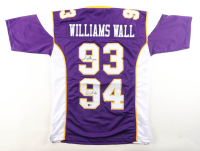 Kevin Williams & Pat Williams Signed "Williams Wall" Jersey Inscribed "ROH 21" (Beckett) at PristineAuction.com