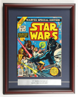 1977 "Star Wars" Issue #2 Custom Framed Marvel Comic Book Display with Title Plaque at PristineAuction.com