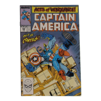1990 "Captain America" Issue #366 Marvel Comic Book at PristineAuction.com