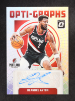 Deandre Ayton 2024-25 Donruss Optic Opti-Graphs Holo #28 #13/49 at PristineAuction.com