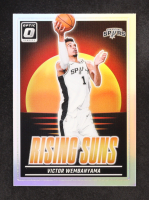 Victor Wembanyama 2024-25 Donruss Optic Rising Suns #19 at PristineAuction.com