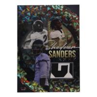 Shedeur Sanders 2024 TruCreator Jumbo Cracked Ice Materials #JCSS RC at PristineAuction.com