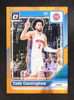 Cade Cunningham 2024-25 Donruss Optic Hyper Orange #26 #28/299 at PristineAuction.com