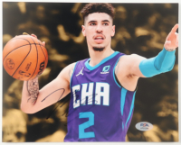 Lamelo Ball Signed Hornets 8x10 Photo (PSA) at PristineAuction.com