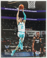 Lamelo Ball Signed Hornets 8x10 Photo (PSA) at PristineAuction.com