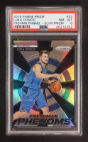 Luka Doncic 2018-19 Panini Prizm Freshman Phenoms Prizms Silver #23 (PSA 8) at PristineAuction.com