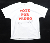 Efren Ramirez Signed "Napoleon Dynamite" Vote For Pedro T-Shirt Inscribed "Vote For Me!" (Beckett) at PristineAuction.com