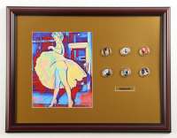 Marilyn Monroe "The Seven Year Itch" Custom Framed Photo Display with (6) Movie Coins at PristineAuction.com