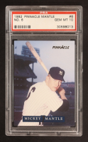 Pinnacle Mantle 1992 #6 Number 6 (PSA 10) at PristineAuction.com