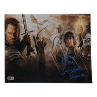 Elijah Wood & Sean Astin Signed "The Lord of the Rings" 11x14 Photo Inscribed "Samwise" & "Frodo" (Beckett) at PristineAuction.com