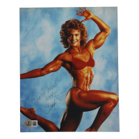 Cory Everson Signed 8x10 Photo Inscribed "Train Hard" & "Love" (Beckett) at PristineAuction.com