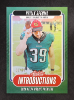 Will Shipley 2024 Absolute Introductions Spectrum Green #13 RC #1/25 at PristineAuction.com