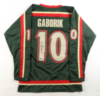Marian Gaborik Signed Jersey (Beckett) at PristineAuction.com