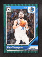 Klay Thompson 2024-25 Donruss Optic Green FOTL #9 #8/14 at PristineAuction.com