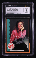 Gabrielle Carters Signed 1991 Topps Beverly Hills 90210 Trivia Question #57 #22 (CGC 8 | Autograph Graded CGC 10) at PristineAuction.com
