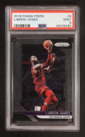 LeBron James 2018-19 Panini Prizm #6 (PSA 9) at PristineAuction.com