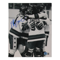 Mike Eruzione Signed Team USA 8x10 Photo (Beckett) at PristineAuction.com