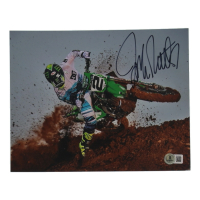 Jeremy McGrath Signed 8x10 Photo (Beckett) at PristineAuction.com