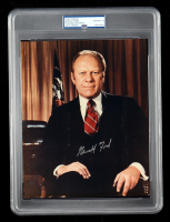 Gerald R. Ford Signed 8x10 Photo (PSA Auto Grade 10) at PristineAuction.com