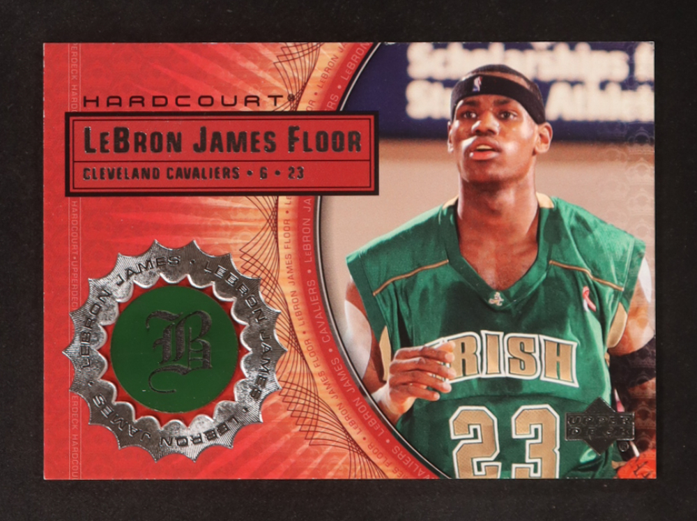 LeBron James 2003-04 Upper Deck Hardcourt LeBron James Floor #LB3 RC