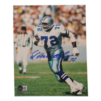 Ed "Too Tall" Jones Signed Cowboys 8x10 Photo (Beckett) at PristineAuction.com