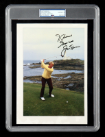 Jack Nicklaus Signed 8x10 Photo With Inscription (PSA Auto Grade 10) at PristineAuction.com