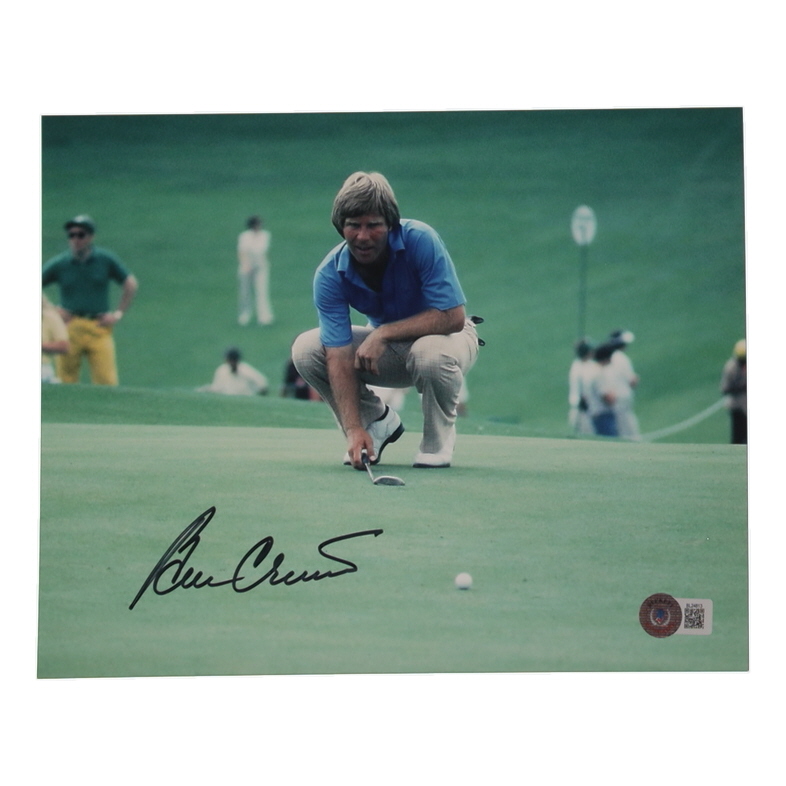 Ben Crenshaw Signed 8x10 Photo (Beckett) at PristineAuction.com Ben Crenshaw Signed 8x10 Photo (Beckett) at PristineAuction.com