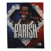 Robert Parish Signed Celtics 8x10 Photo (Beckett) at PristineAuction.com