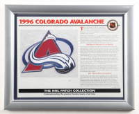 1996 Avalanche Custom Framed Commemorative Patch Display at PristineAuction.com