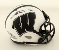 Jonathan Taylor Signed Wisconsin Badgers Lunar Eclipse Alternate Speed Mini Helmet (Beckett) at PristineAuction.com