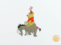 Walt Disney "Winnie The Pooh & The Blustery Day" LE Two-Piece Animation Serigraph Cel at PristineAuction.com