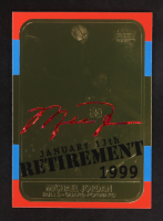Michael Jordan 1999 Fleer Jordan Retirement 23KT Gold #NNO at PristineAuction.com